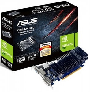 Видеокарта ASUS 1Gb DDR3 64Bit 210-SL-1GD3-BRK PCI-E