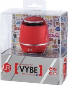 TRUST URBAN REVOLT Vybe Wireless Speaker red