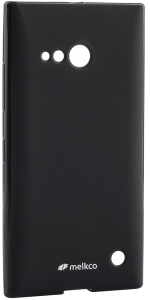 Чехол для сматф. MELKCO Nokia Lumia 730 Poly Jacket TPU Черный