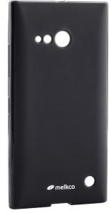 Чехол для сматф. MELKCO Nokia Lumia 735 Poly Jacket TPU Черный