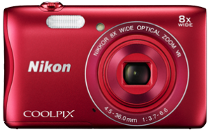 NIKON Coolpix S3700 Красный