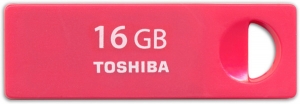 флеш-драйв TOSHIBA ENSHU 16 GB Розовый/ Красный