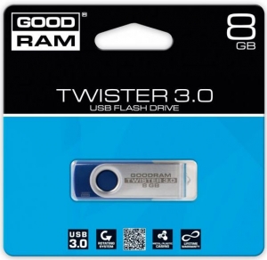 флеш-драйв GOODRAM TWISTER 8 GB USB 3.0 RETAIL 9