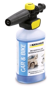 Karcher комплект пенная насадка + UltraFoam 1 л. (2.643-143.0)