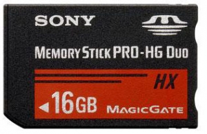 SONY Memory Stick Pro Duo HG 16 GB без адаптера