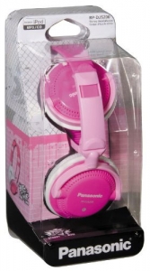 Наушники PANASONIC RP-DJS200E-P розовый