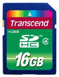 TRANSCEND SDHC 16 GB