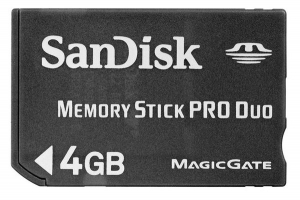 SANDISK Memory Stick PRO Duo 4GB