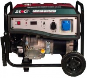 Генератор бензиновый SENCI SC6000-M 5,0-5.5кВт ручной старт