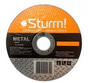 Диск отрезной по металу Sturm 180*1,6*22 9020-07-180*16