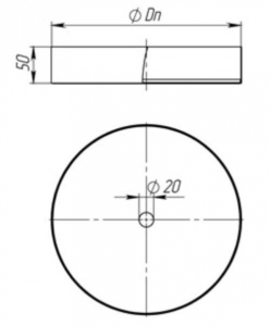 Дека (диаметр - 230 мм.)