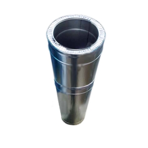 Труба-удлинитель нерж/нерж (длина - 0,5-1 м., толщина - 0,8 мм., диаметр DV/DN - 130/200 мм.)