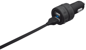 Автомобильная зарядка URBAN REVOLT DUAL SMART CAR CHARGER (Черный)