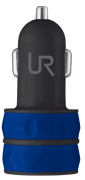 Автомобильная зарядка URBAN REVOLT DUAL SMART CAR CHARGER (Синий)