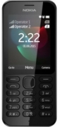 Мобильный телефон NOKIA 222 Dual SIM (Чёрный)