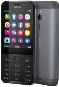 Мобильный телефон NOKIA 230 Dual SIM (Темно-серебристый)