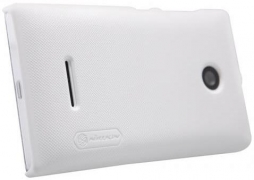 Чехол для смартфона NILLKIN Microsoft Lumia 532 - Super Frosted Shield (Белый)